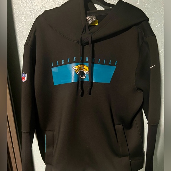 Nike Jacksonville Jaguars Sideline Hoodie Therma Fit NFL - Picture 1 of 4